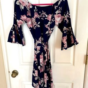 Beautiful spring floral dress